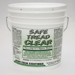 Safe Tread Anti Slip Coating - Clear "Coarse Grit" 1 Gallon
