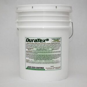 Duratex Speaker Cabinet Coating Spray Grade White 5 Gallons