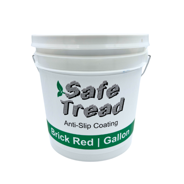 fe Tread Brick Red 5 Gallon Anti-slip Coating