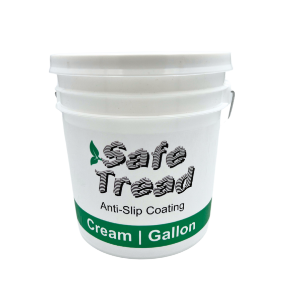 Safe Tread Cream Gallon Anti-slip Coating