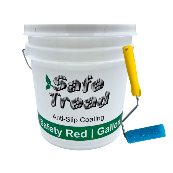 Safe Tread Safety Red Gallon