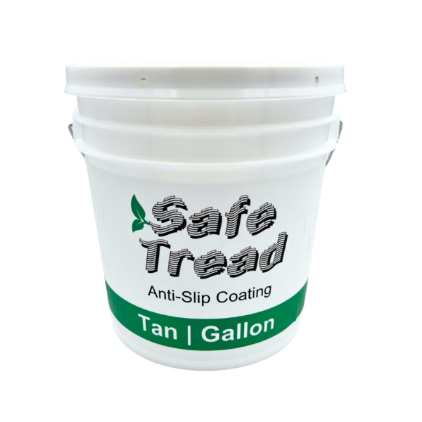 Safe Tread Tan Gallon anti-slip coating