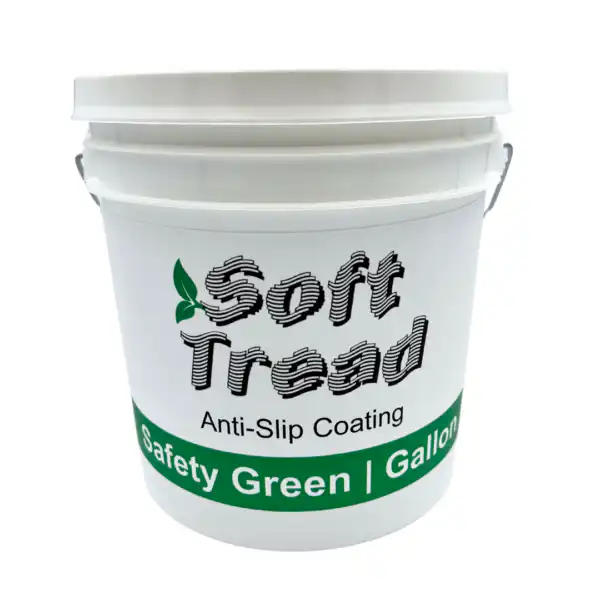 Soft Tread Safety Green Gallon