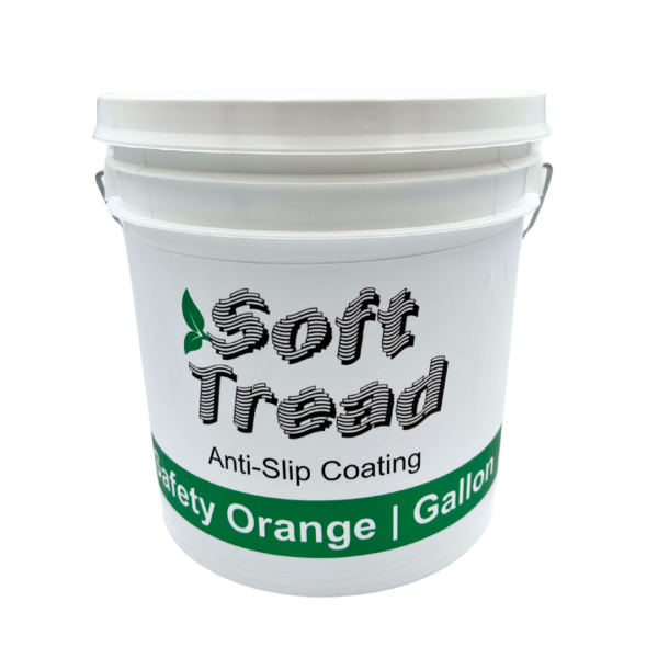 Soft Tread Safety Orange Gallon