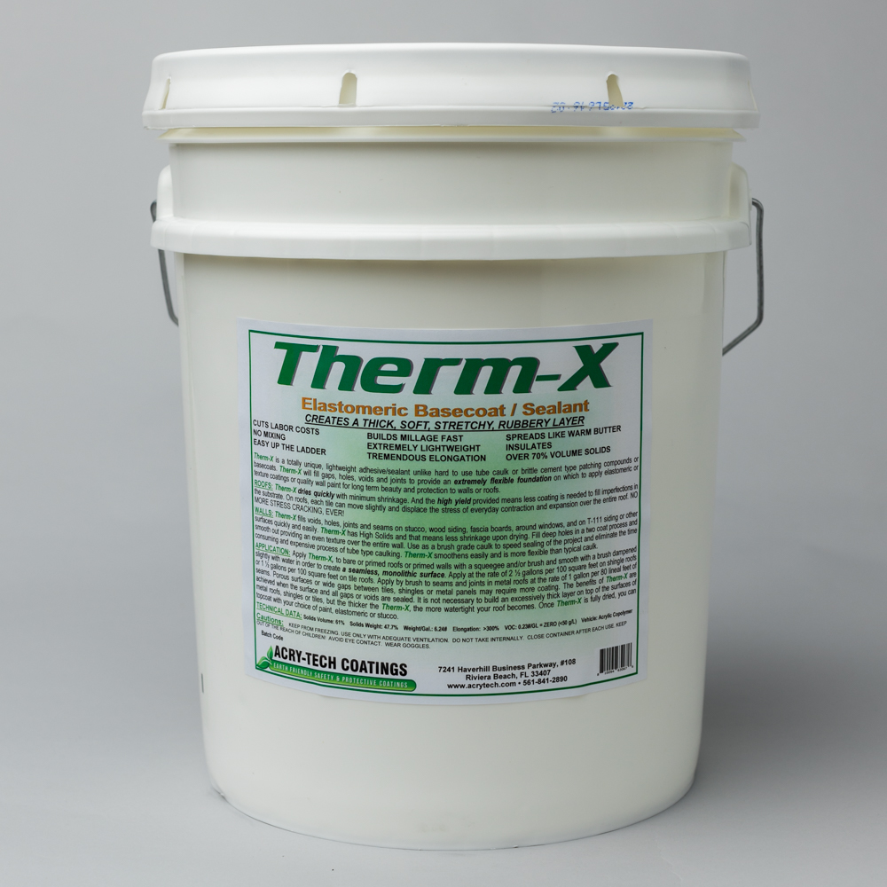 Therm-X Elastomeric Base Coat Sealant 5 Gallons