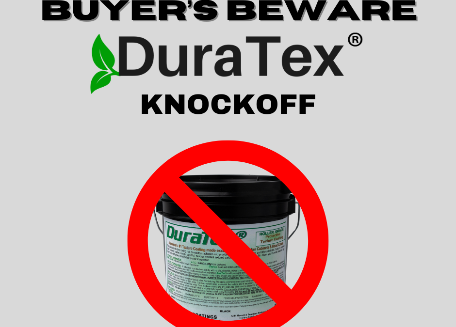 Beware of Fraudulent DuraTex Coatings
